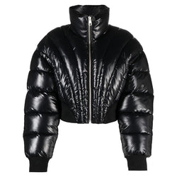 Glossy Puffer Jacket - BIDA Boutique