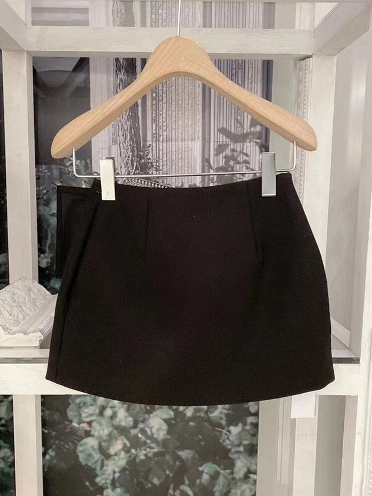 Buckle Skirt - BIDA Boutique