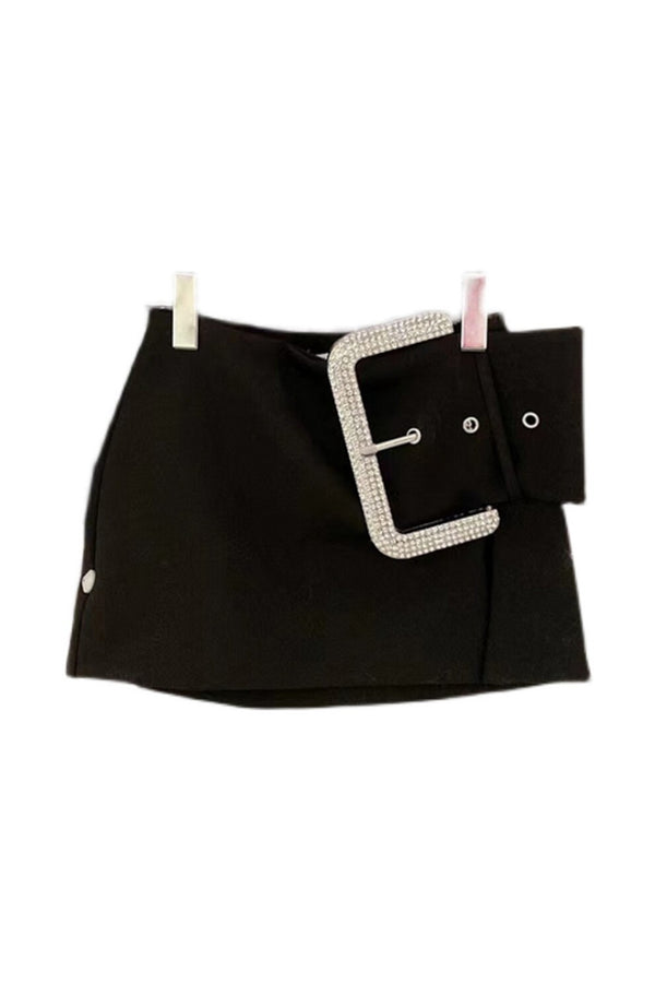Buckle Skirt - BIDA Boutique